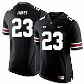 Ohio State Buckeyes 23 Lebron James Black Nike College Football Jersey Dzhi,baseball caps,new era cap wholesale,wholesale hats